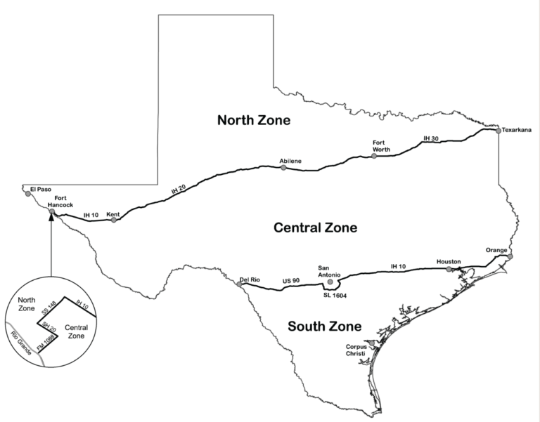 map of Texas central zone for dove hunting Archives t2 Ranches