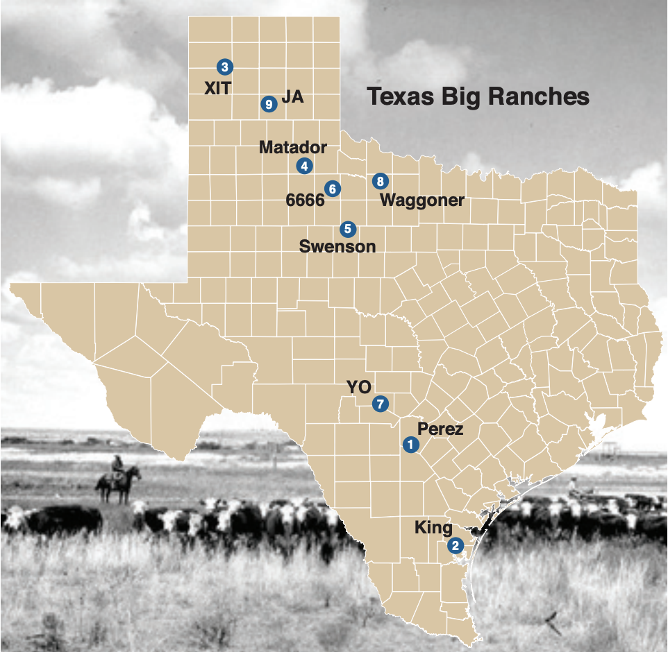 How Big Is The Biggest Ranch In Texas